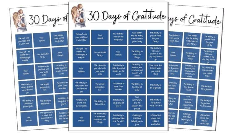 30 Days of Gratitude Challenge