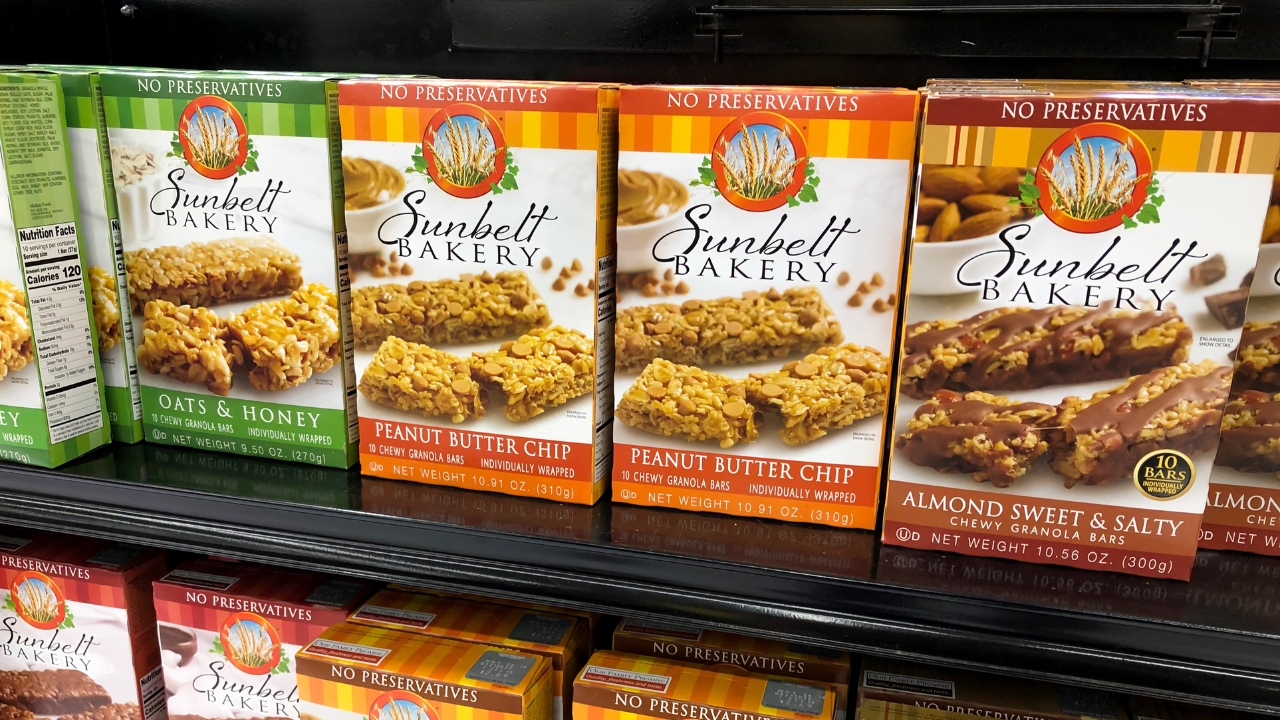 sunbelt bakery granola bars