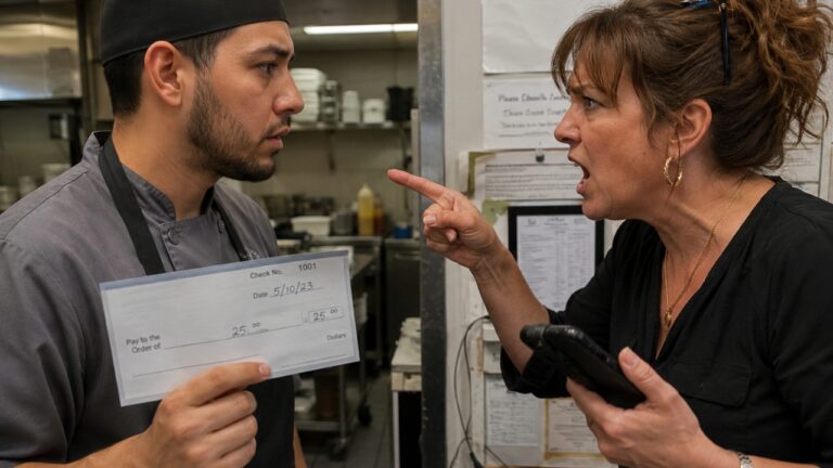 Former Boss Withheld His Paycheck — Then Called Police When He Asked for the Money