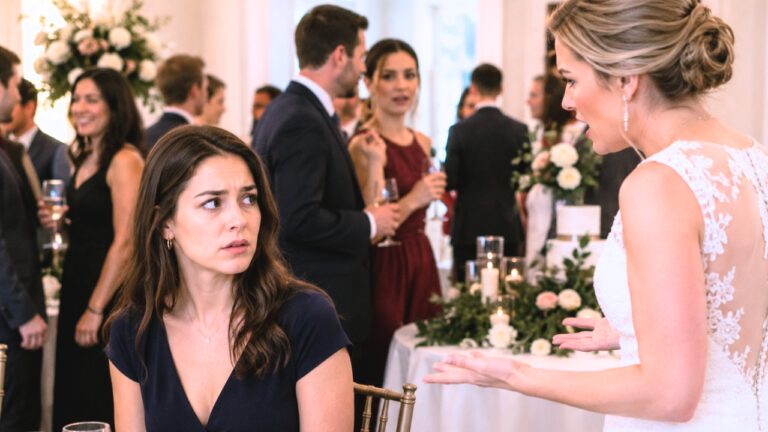 Woman Says She Attended Her Ex’s Wedding — Then the Bride Accused Her of “Failing” a Secret Test