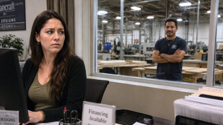 Woman Says Her Coworker Watched Her Through the Showroom Window — Then She Finally Sent HR the Full Pattern
