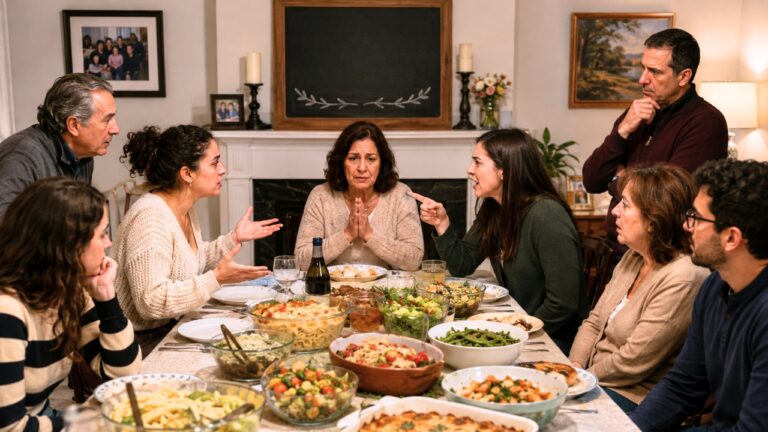 Family’s “Apology Dinner” Turned Into a Potluck Fight — Then the Group Chat Made It Even Worse