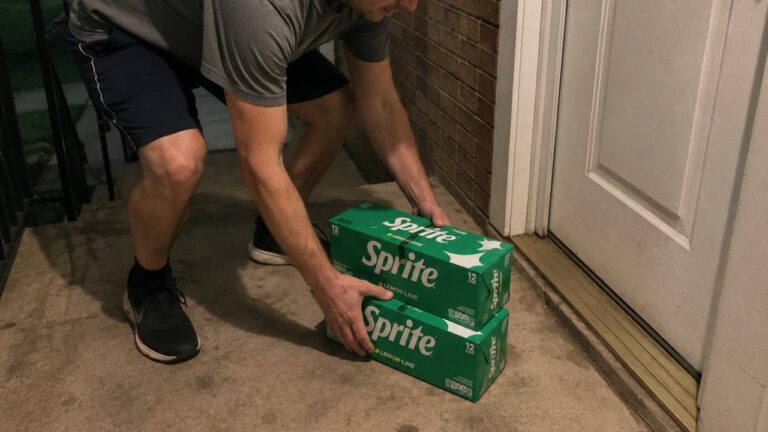 Downstairs Neighbor Took the DoorDash Sprite — Then Got Mad When His Kids Heard Him Admit It