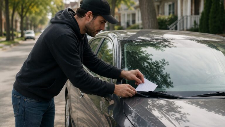 Woman Says Her Neighbor Left a Note on Her Car — Then Found Her Facebook Months Later