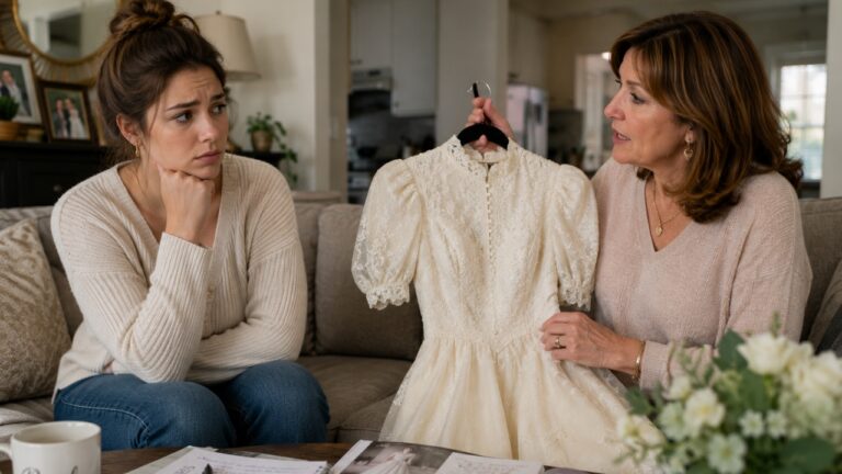 Bride Says Her Future MIL Pushed Her to Wear a 90s Wedding Dress — Then Said She Didn’t Want Major Alterations