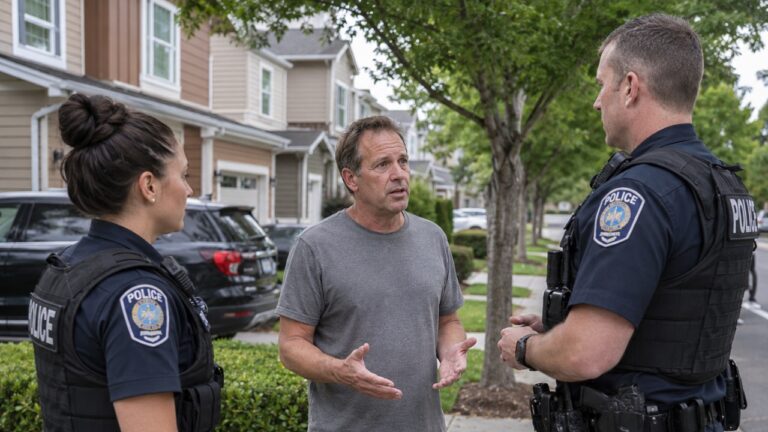 Neighbor Was Accused, Denied Everything, and Then Police Came Back With Video