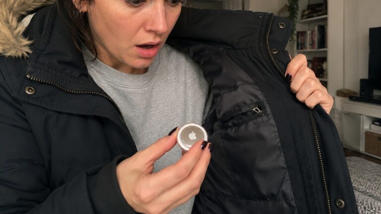 Woman Found an AirTag Sewn Inside Her Jacket — Then the Police Response Made Her Feel Even Less Safe