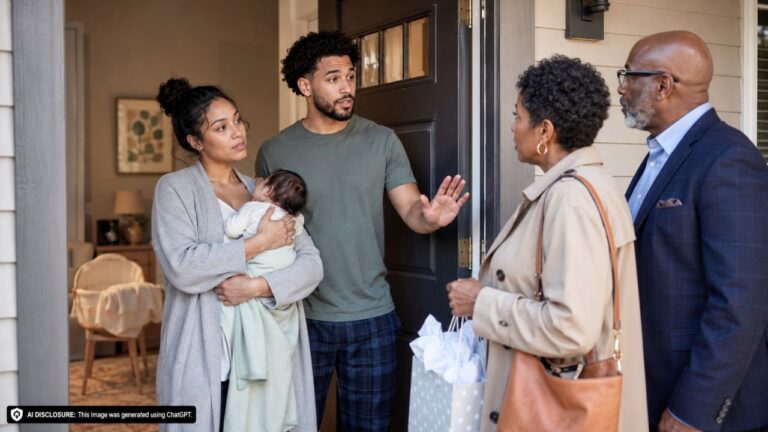 Her In-Laws Showed Up Expecting to Meet the Baby — Then the Parents Said They Needed to Wait