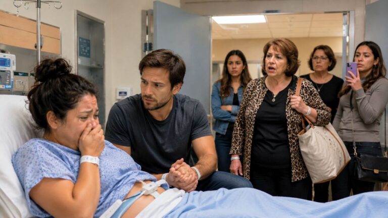 His Family Showed Up at the Hospital Before She Gave Birth — Then the Nurse Made the Call for Her