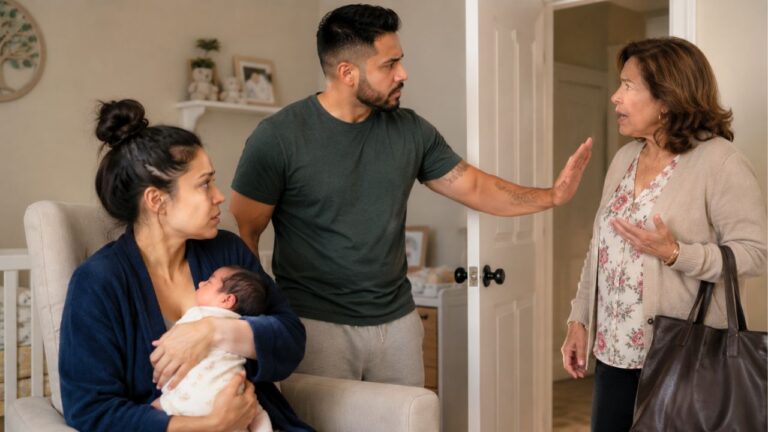 MIL Told the Postpartum Mom She Was Holding the Baby Wrong — Then the New Dad Asked Her to Leave