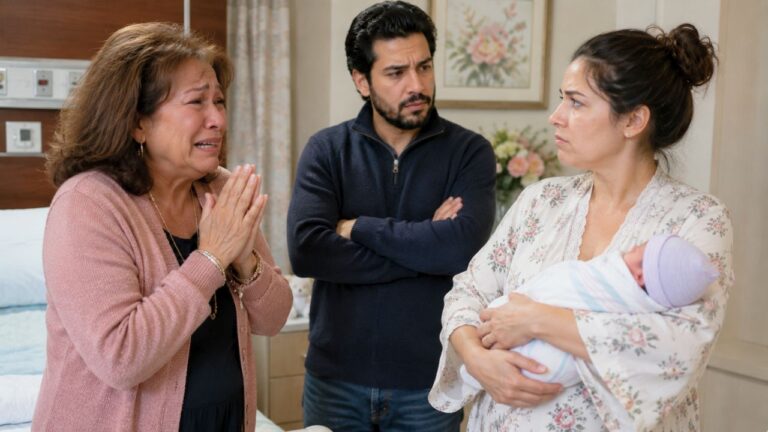 Mother-in-Law Cried Until She Got to Hold the Newborn First — Then the Mom Said She’d Wait Even Longer