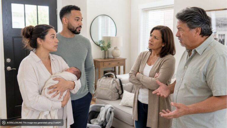 Her Family Called the Newborn Rules Ridiculous — Then She Said They Could See the Baby When They Were Ready to Follow Them