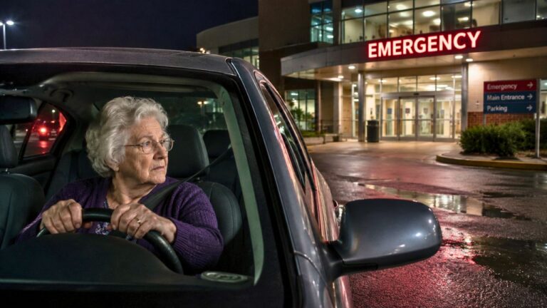 Grandma Drove to the Hospital and Sat in the Parking Lot — Then the Mom Said She Could Drive Home