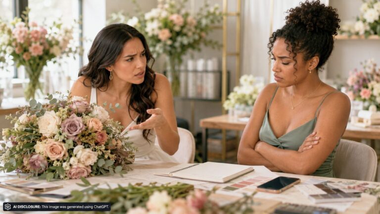 The Bride Said the $130 Bouquet Was Non-Negotiable — Then the Bridesmaid Said Neither Was Stepping Down