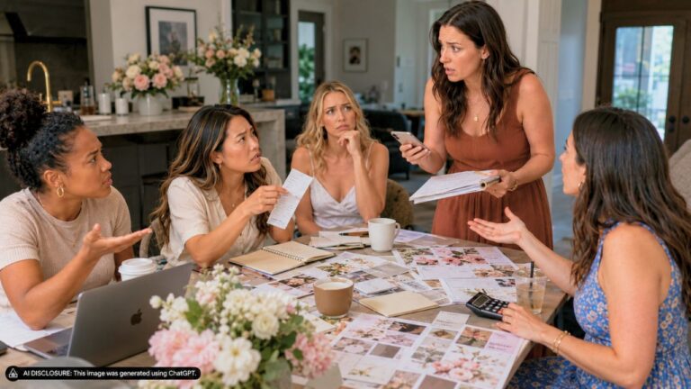 The Maid of Honor Planned an Expensive Shower Without Asking Anyone — Then the Bridesmaids Said They Weren’t Paying