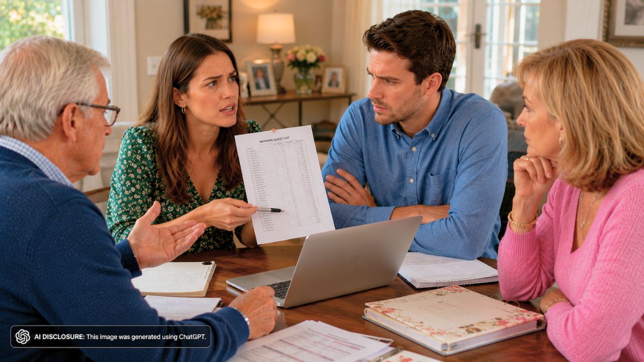 Her Future In-Laws Kept Sending New Names After Every Deadline — Then She Told Her Fiance the List Was Done and the Venue Was Full
