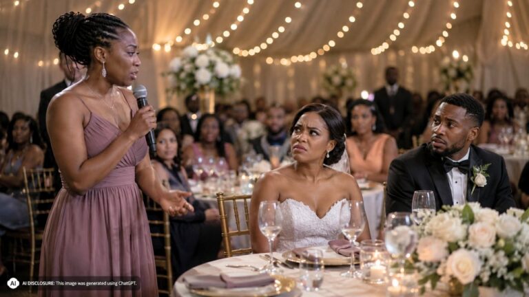 Her Sister Gave a Speech at the Wedding That Was Never Approved — Then the Bride Asked Her to Leave Before the Reception Ended