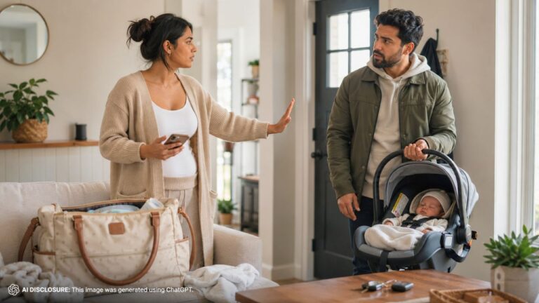 He Took the Baby to His Parents Without His Wife Knowing — Then She Said All Future Family Visits Were on Her Schedule