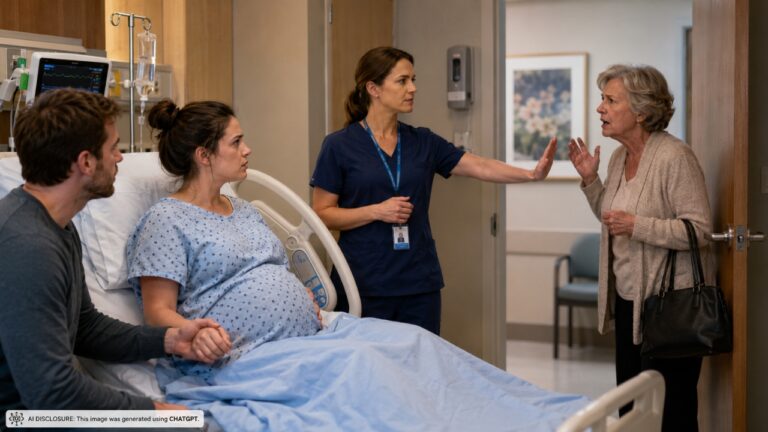 Grandmother Demanded to Be in the Delivery Room — Then the Hospital Said That Decision Belongs to the Patient