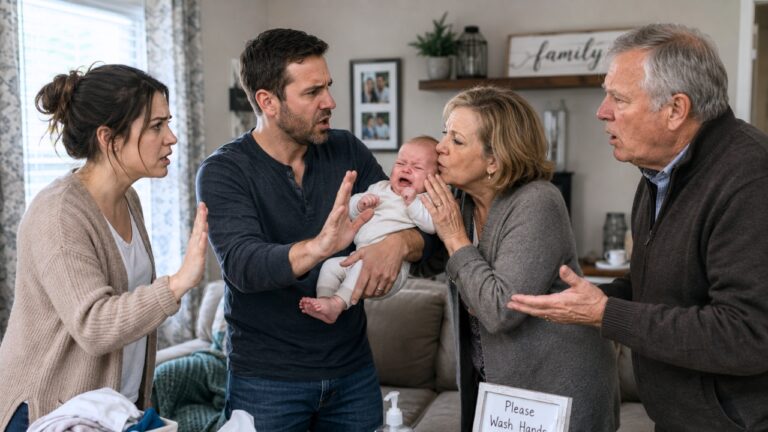 Grandparents Ignored the Baby’s Health Rule — Then the Parents Ended the Visit Early