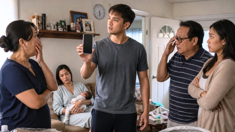 His Family Called His Wife Ungrateful After Birth — Then He Showed Them the Texts She Had Been Sending