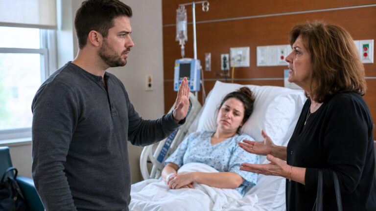 Husband Blocked Hospital Visitors After the C-Section — Then His Mother-in-Law Pushed Back