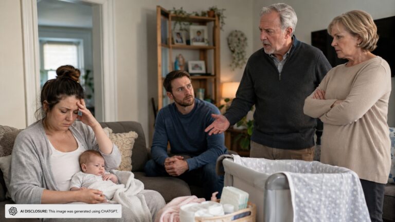 In-Laws Said She Wasn’t Making Enough Effort During Their Visit — Then She Reminded Them She’d Had the Baby Six Weeks Ago