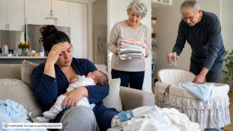 She Was Postpartum and Exhausted — Then She Told Her In-Laws That If They Were Coming to Visit They Were Coming to Help
