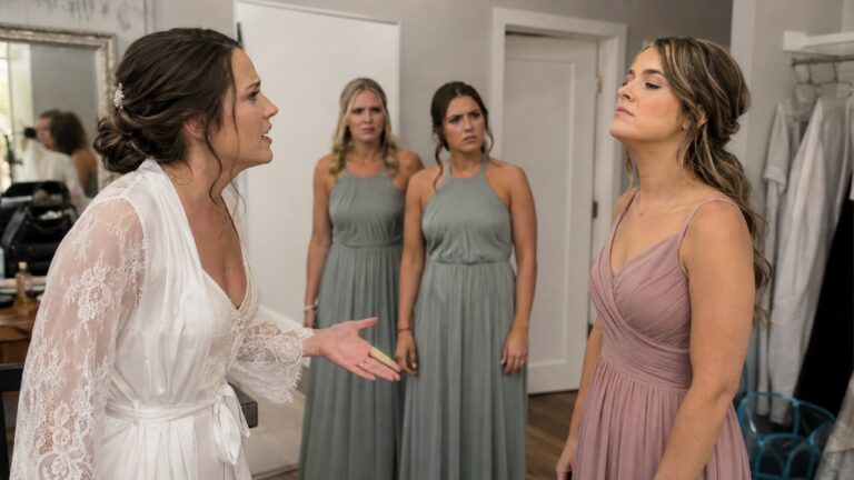 Sister Refused to Wear the Bridesmaid Dress and Bought Her Own — Then the Bride Asked Her to Step Down