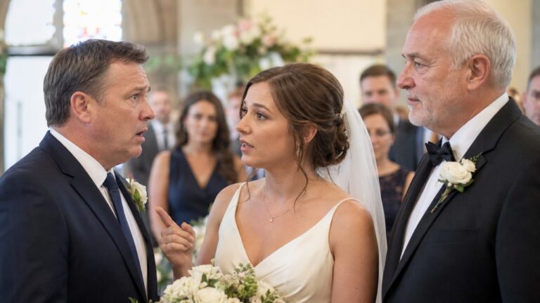 Stepdad Assumed He’d Walk the Bride Down the Aisle — Then She Announced Who Was Actually Doing It