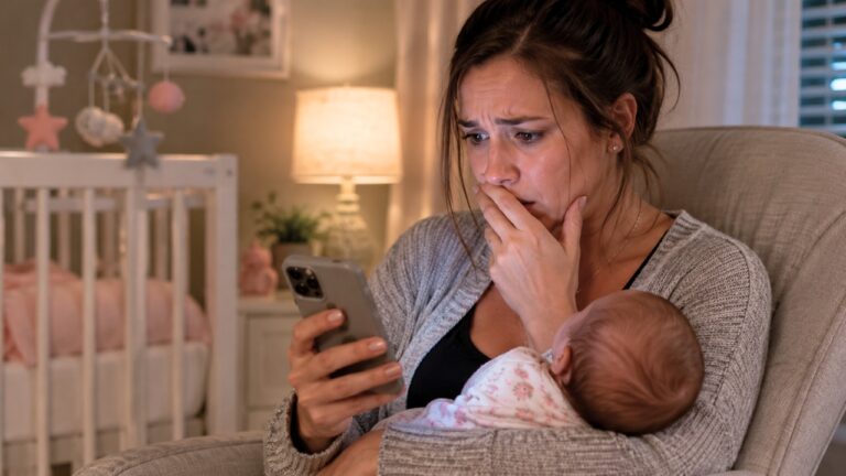 Mom Refused to Put Her Baby Online for Six Months — Then a Stranger’s Message Proved Why