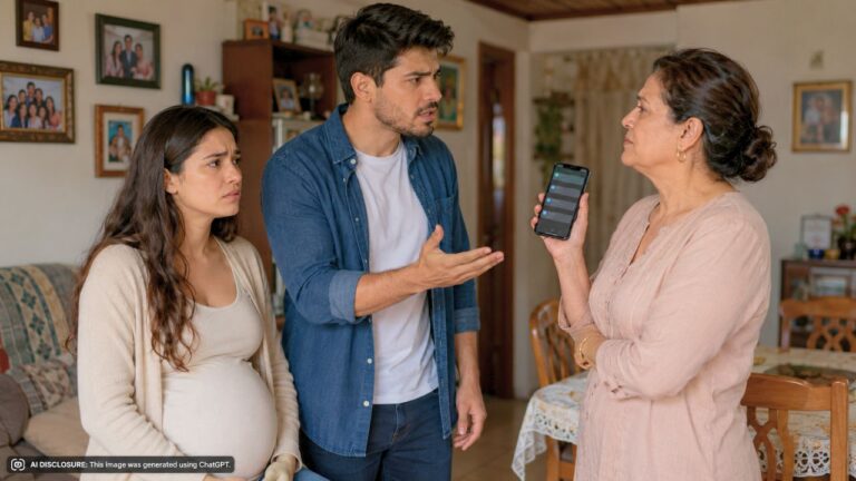 His Mom Broke Their Pregnancy News to People They Explicitly Asked Her Not to Tell — Then He Demanded She Apologize to His Wife