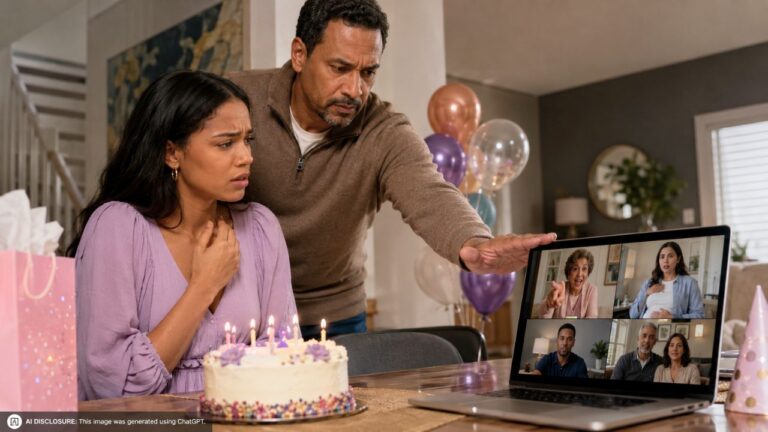Her Aunt Announced Her Cousin’s Pregnancy at Her Own Birthday Zoom Party — Then Her Dad Cut the Call Short