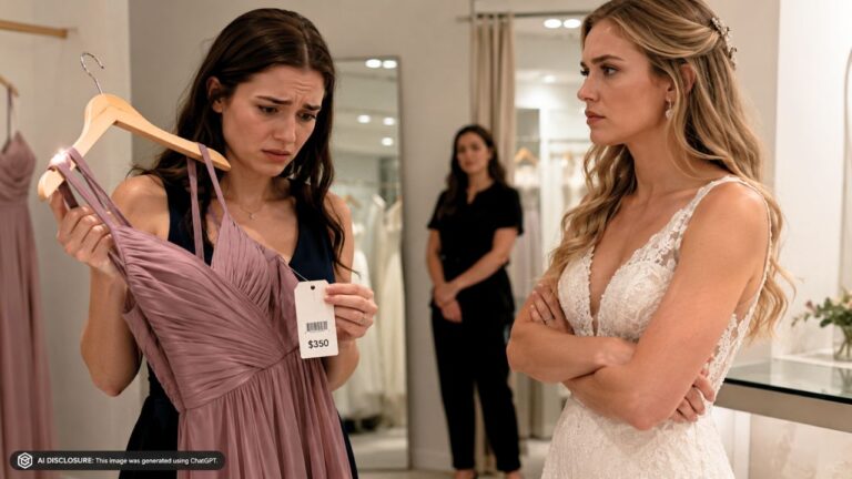 Her Friend Refused to Budge on a $450 Bridesmaid Dress She Couldn’t Afford — Then She Backed Out of the Wedding Party