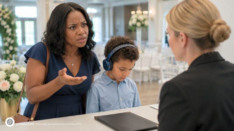 Sister Uninvited Her Autistic Nephew for Clashing With Her Wedding Aesthetic — Then the Aunt Told the Venue Owner Why She Skipped It