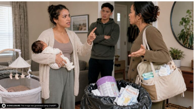 Her SIL Threw Away the Baby’s Formula and Disposable Diapers to Push Her Own Parenting Views — Then She Kicked Her Out of the House