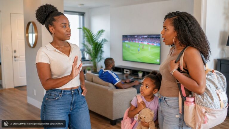 Her Best Friend Expected Free Babysitting So Her Man Could Watch a Game — Then She Said No