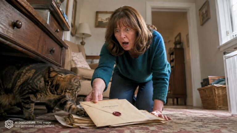 Her Mum Handed Her Late Brother’s £2m Share to Her Other Son — Then a Cat Uncovered the Lost Will and She Won Half