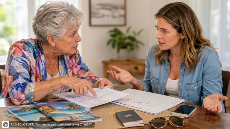 Her Daughter-in-Law Kept Rejecting Every Family Vacation Date She Proposed — Then She Told Her It Was Too Late to Change the Plans