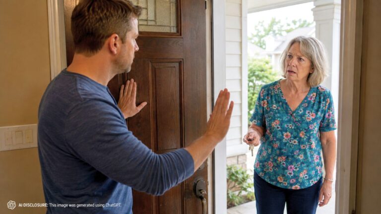 His Late Wife’s Mother Kept Letting Herself Into His House Uninvited — Then He Banned Her Completely