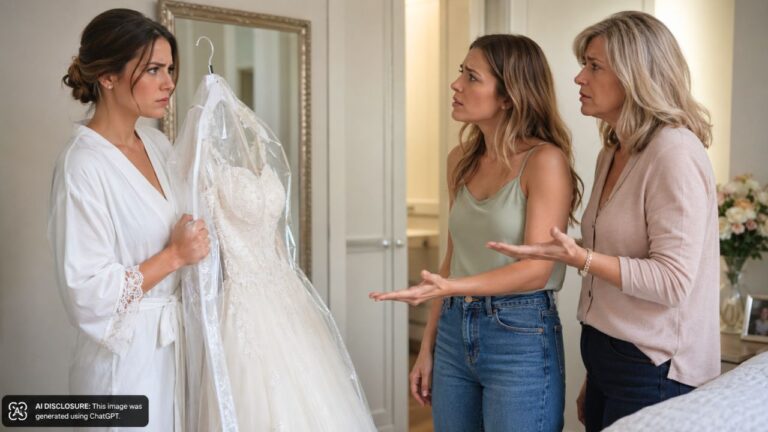 Estranged Cousin Asked to Wear the Exact Same Wedding Dress — Then the Bride Said Absolutely Not