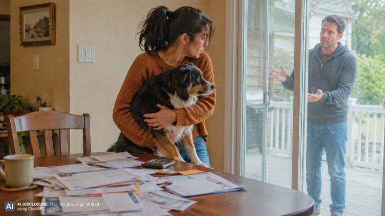 Ex Gambled Away Rent Money, Left Her $5,000 in Debt, and Demanded to See the Dog He Never Cared For — Then She Said No