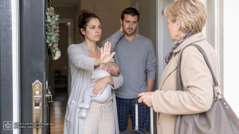 Her FIL Told Her Husband to Pick Up His MIL and Host Her for Days Without Ever Asking — Then the New Mom Said No