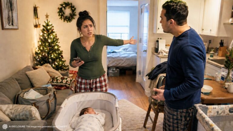 Her Husband’s Family Wouldn’t Budge on Staying Over the Holidays With a Newborn in a One-Bedroom — Then She Canceled Their Hotel Reservation Herself