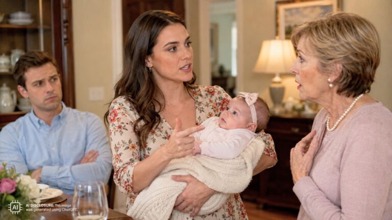 MIL Took Credit for Naming Her Granddaughter in Front of the Whole Family — Then the Mom Corrected Her on the Spot