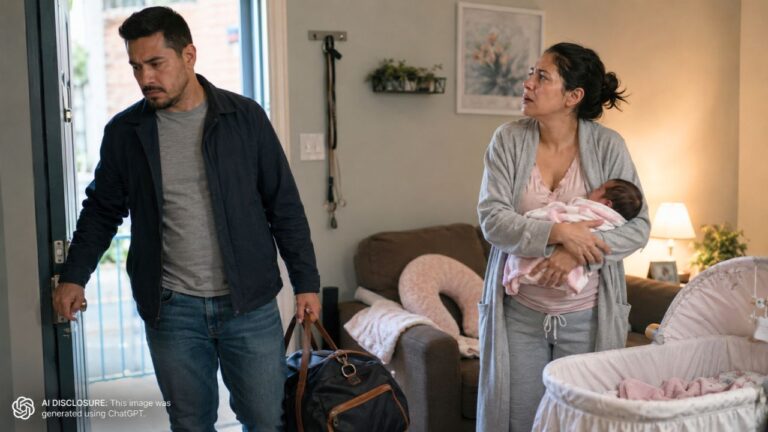 Sister Asked Him to Fly Out for Three Weeks of Postpartum Help — Then He Left After Two