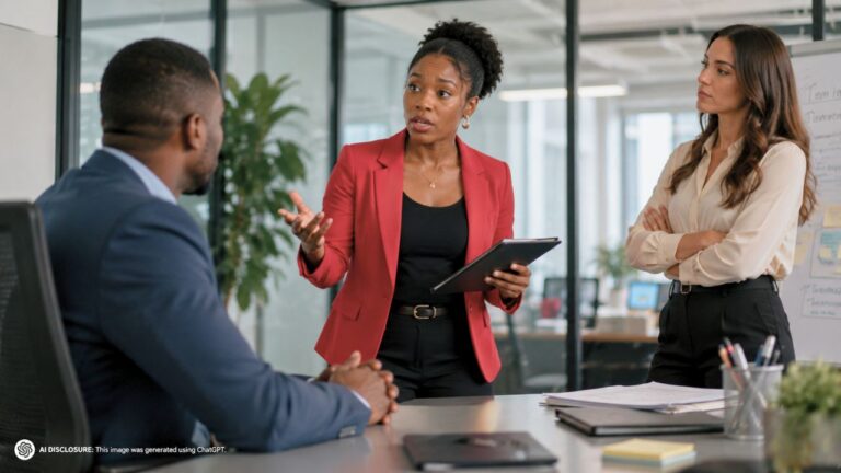 Her Coworker Took Credit for Her Idea in a Team Meeting — Then She Went Straight to Their Boss to Set the Record Straight