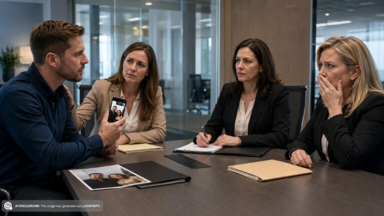 HR Rep Pushed to Fire Him Without Disclosing He Was Related to the Coworker Accusing Him — Then He Exposed the Connection in the Meeting