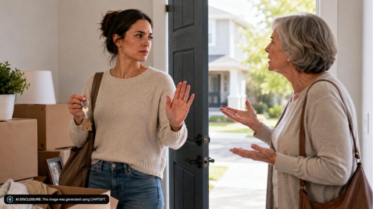 Her Mother Announced She’d Just Move Into the New House — Then Her Daughter Told Her No